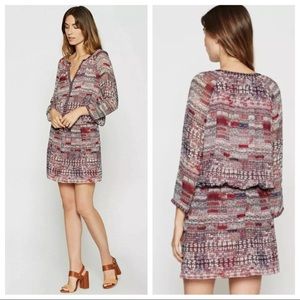 JOIE 100% Silk Georgette Minidress